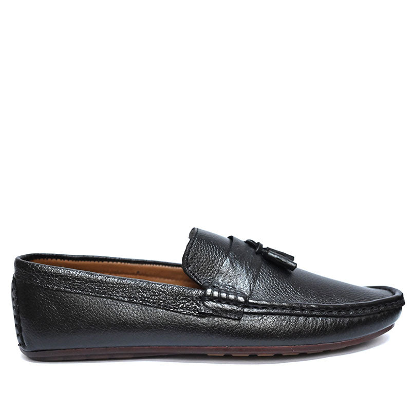 Men's Textured Moccasins - Metro-30401126